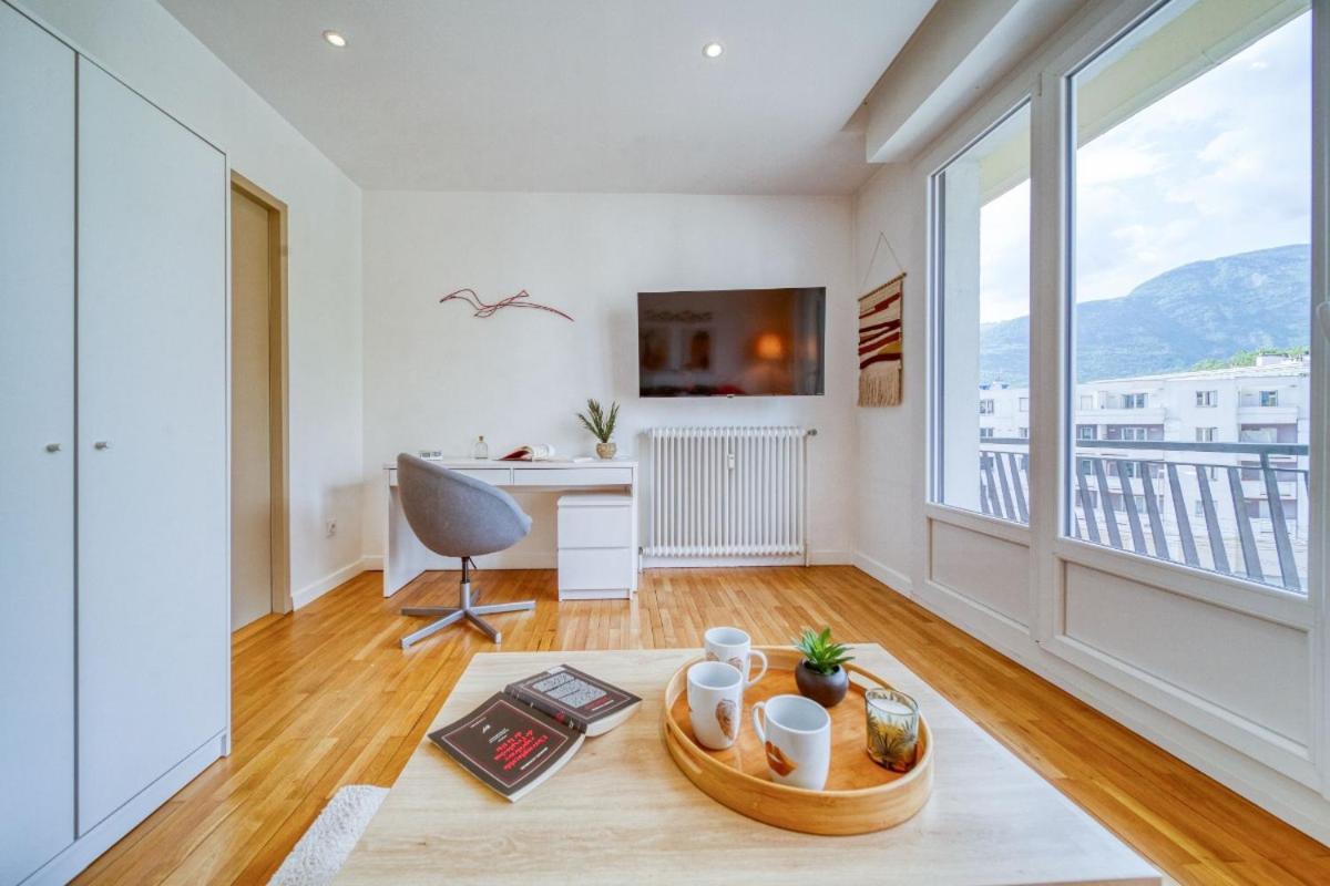 Le Joli Stade, Appartement Avec Magnifique Vue, Grenoble, Rhone Alpes Kültér fotó