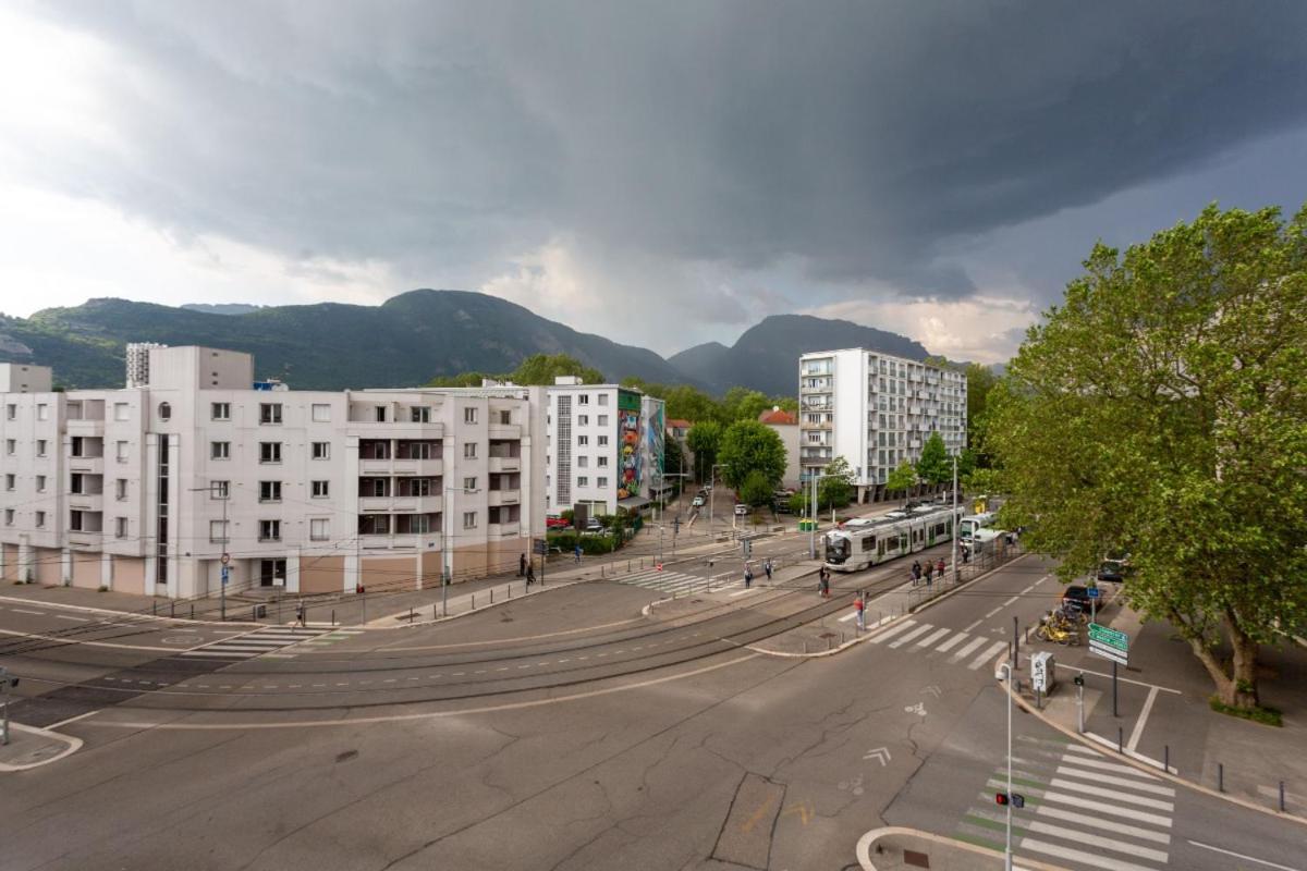 Le Joli Stade, Appartement Avec Magnifique Vue, Grenoble, Rhone Alpes Kültér fotó