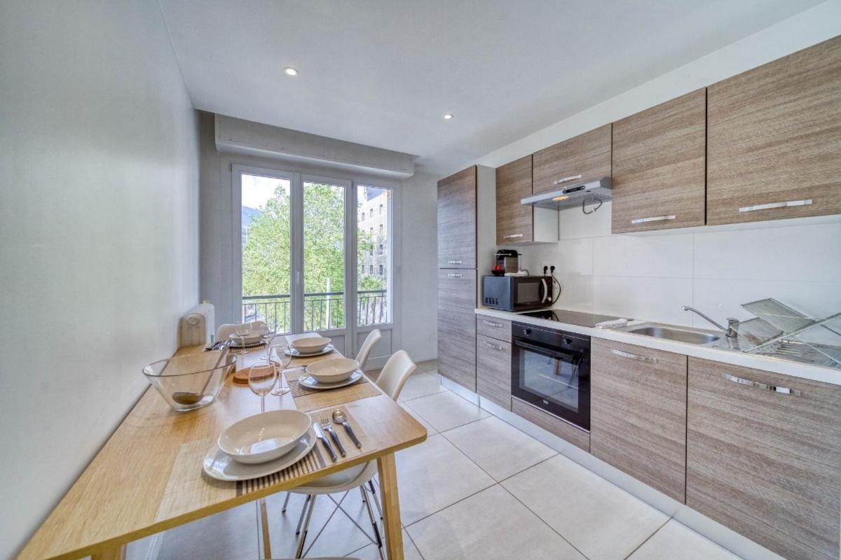 Le Joli Stade, Appartement Avec Magnifique Vue, Grenoble, Rhone Alpes Kültér fotó