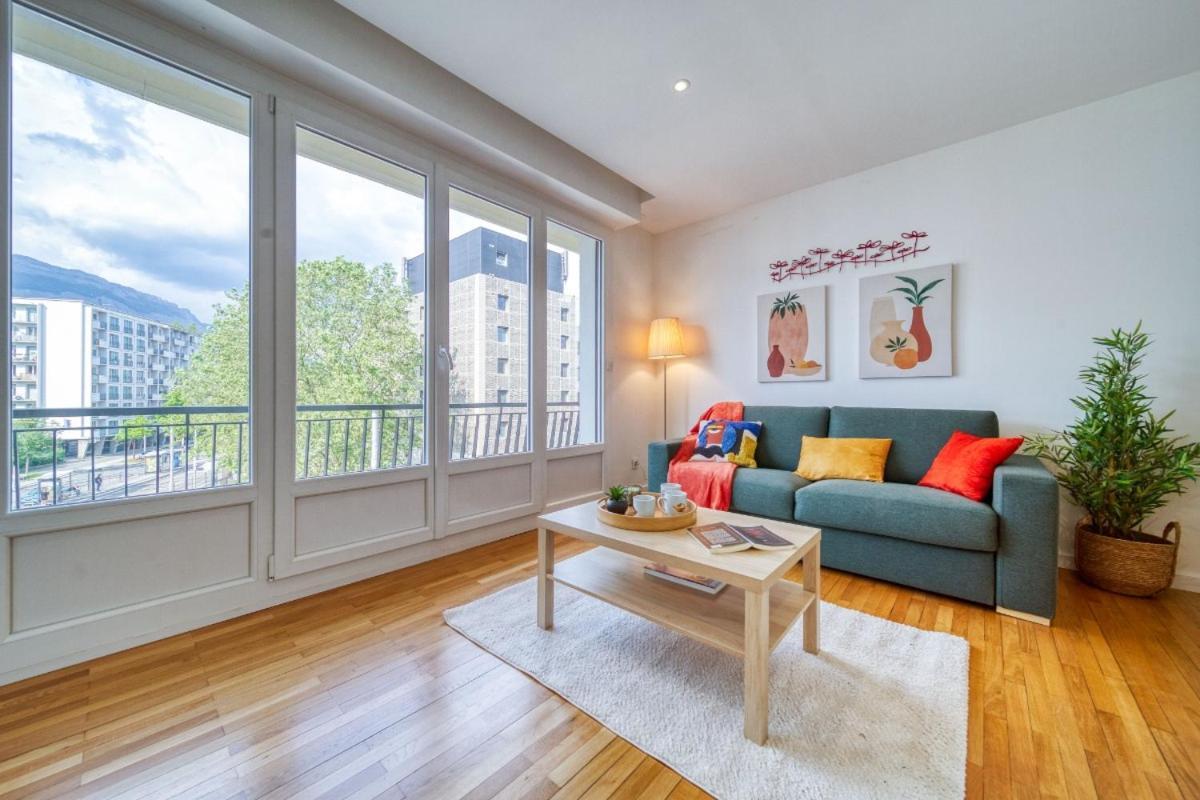 Le Joli Stade, Appartement Avec Magnifique Vue, Grenoble, Rhone Alpes Kültér fotó